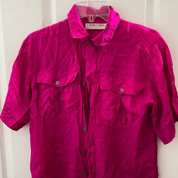 FINAL MARKDOWN Casual Corner Silk Blouse (S) - Picture 1 of 4